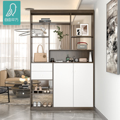 进门酒柜隔断柜客厅简约双面间厅柜玄关鞋 柜一体靠墙置物架屏风