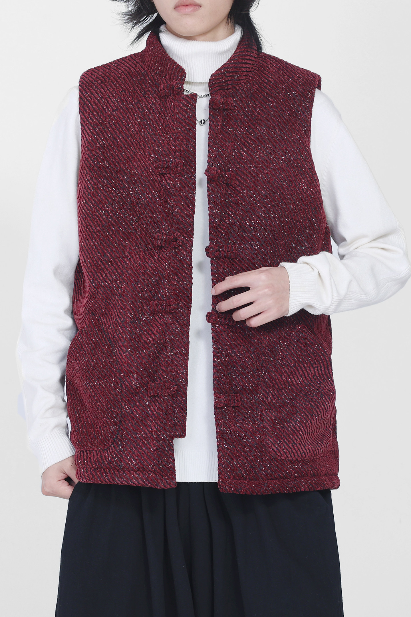 冬2025雪尼尔唐装马甲棉衣加厚羽绒马甲棉衣外套A527-P108,男装棉衣,钱塘7008(原4008)