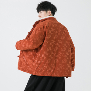 冬2025 灯芯绒 新中式 唐装棉衣 加厚汉服棉袄外套A228-P140图片