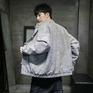A6003风大码2021中龙花纹 唐装 汉服盘扣 夹克外套图片