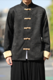 提花2025新中式红婚礼唐装汉服外套A650-P110，男装民族服装，钱塘7008(原4008)