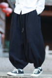雪尼尔加厚提花款百搭秋冬2025宽松版哈伦灯笼裤A561-p78，男装休闲裤，钱塘7008(原4008)