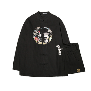 A780*秋冬2021大码中国风  棉麻盘扣 汉服套装p125(不低148)图片