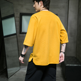大码风夏2023盘扣汉服短袖男T恤A9006-p48，男装T恤，钱塘7008(原4008)