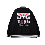 A1090大码风2020男装秋冬印花款棒球服夹克外套，男装夹克，钱塘7008(原4008)
