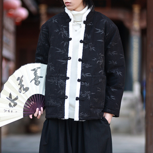 冬2025 灯芯绒 新中式 唐装棉衣 加厚汉服棉袄外套A228-P140图片