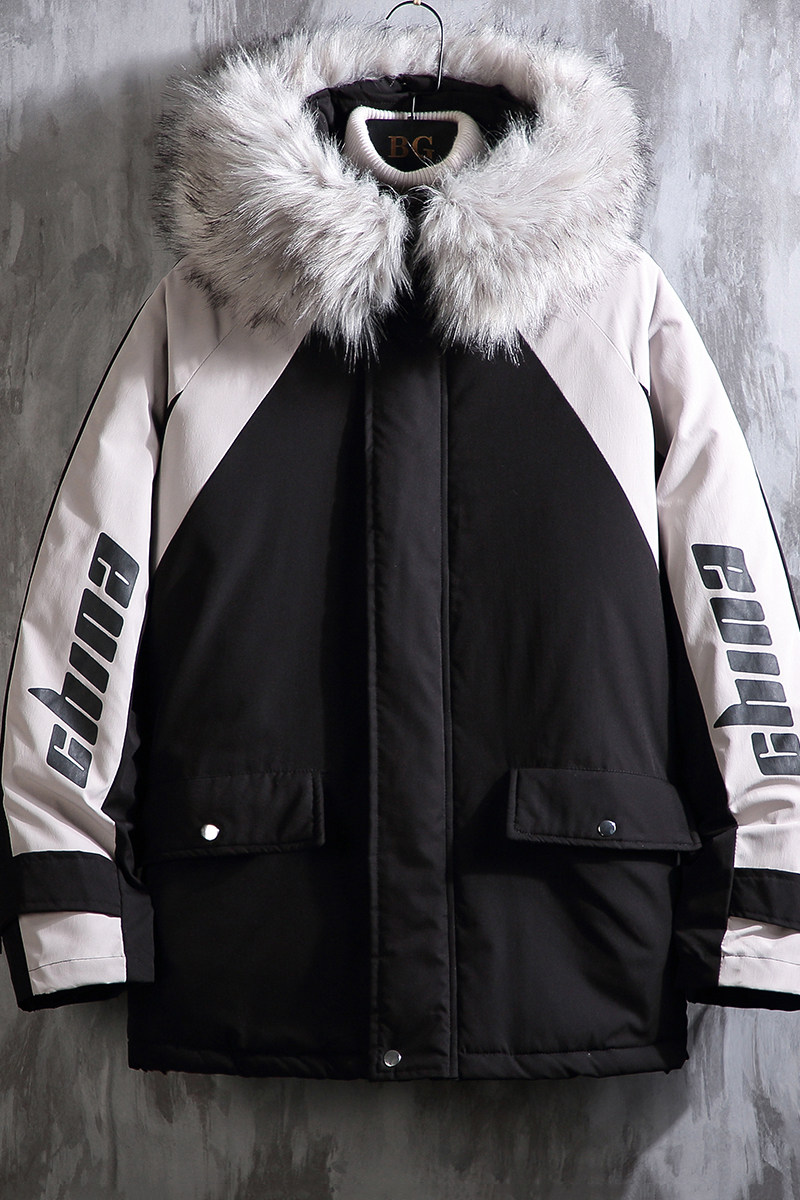 DJ297*日系加厚2020冬装连帽工装大码百搭棉衣棉服外套P105,男装棉衣,钱塘7008(原4008)
