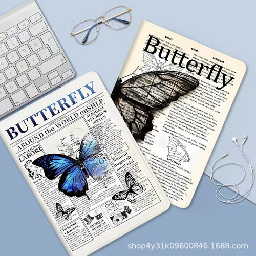 适用ipadari ipdmimi por129适用iPad10代保护套9.7寸气囊九代Pro13笔槽Air56迷你3全包边12.9