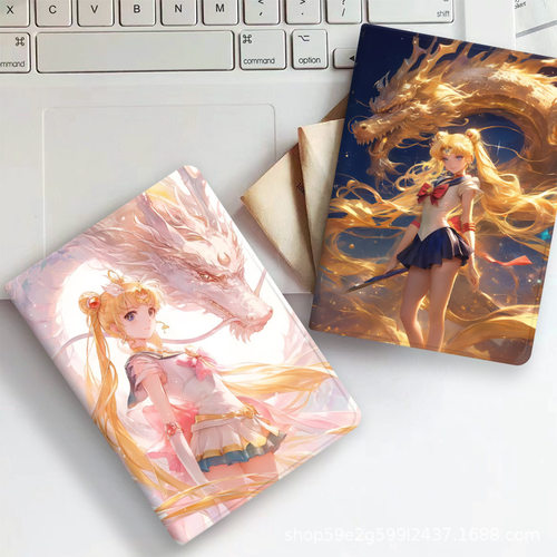 适用ipad10.2保护套Air6笔槽9.7寸气囊九代三折Pro11硅胶迷你4/5