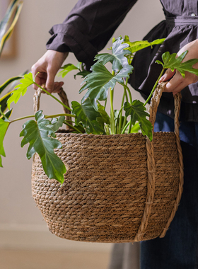室内绿植盆栽花盆套遮丑装饰套