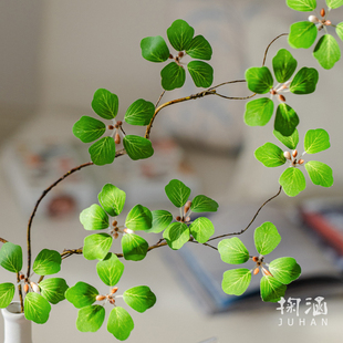 仿真绿植造景小型桌面装饰插花仿真花假花玄关茶室仿生植物摆件
