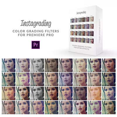 50个 Premiere Pro 分级调色滤镜预设