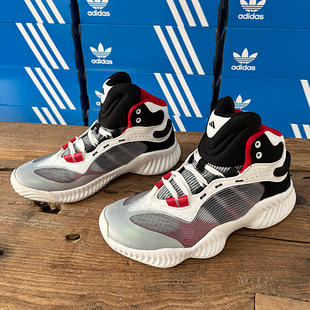 Adidas阿迪达斯Pro Ventilate中高帮实战透气篮球鞋运动鞋JH8078