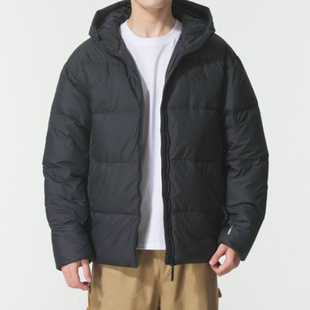 Adidas阿迪达斯 男款经典黑休闲保暖运动舒适百搭羽绒服KC2478