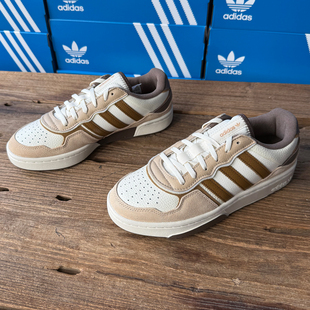 防滑耐磨反毛皮休闲板鞋 男女款 JS3035 Courtic Adidas阿迪达斯