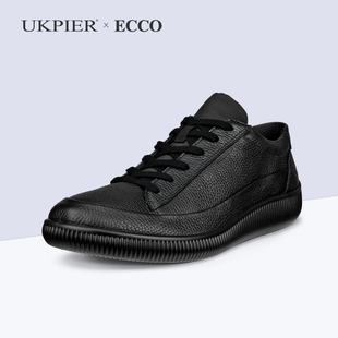 Ecco爱步男鞋25秋冬新款德训鞋时尚百搭休闲单鞋 柔酷零点537774