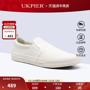 乐福鞋 款 休闲套脚板鞋 帆布鞋 Step直邮 clarks其乐男鞋 Roxby 秋季