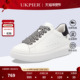 2026春季 新品 厚底增高休闲小白鞋 rieker德国女鞋 系带运动鞋 W1201