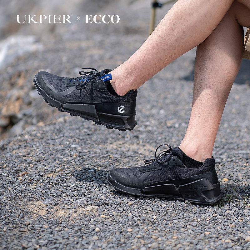 Ecco爱步男鞋四季款休闲运动鞋缓震跑步鞋 健步2.1 822834现货