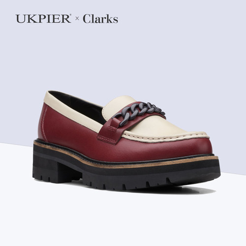 clarks休闲乐福鞋套脚通勤单鞋