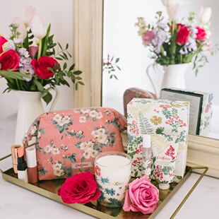 【国内现货】Cath Kidston 碎花小号化妆包收纳包零钱包