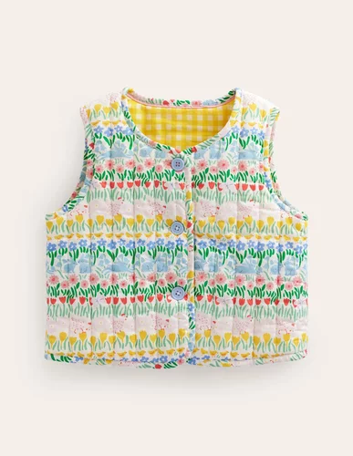 Mini Boden 冬季女童女孩棉马甲加厚保暖背心