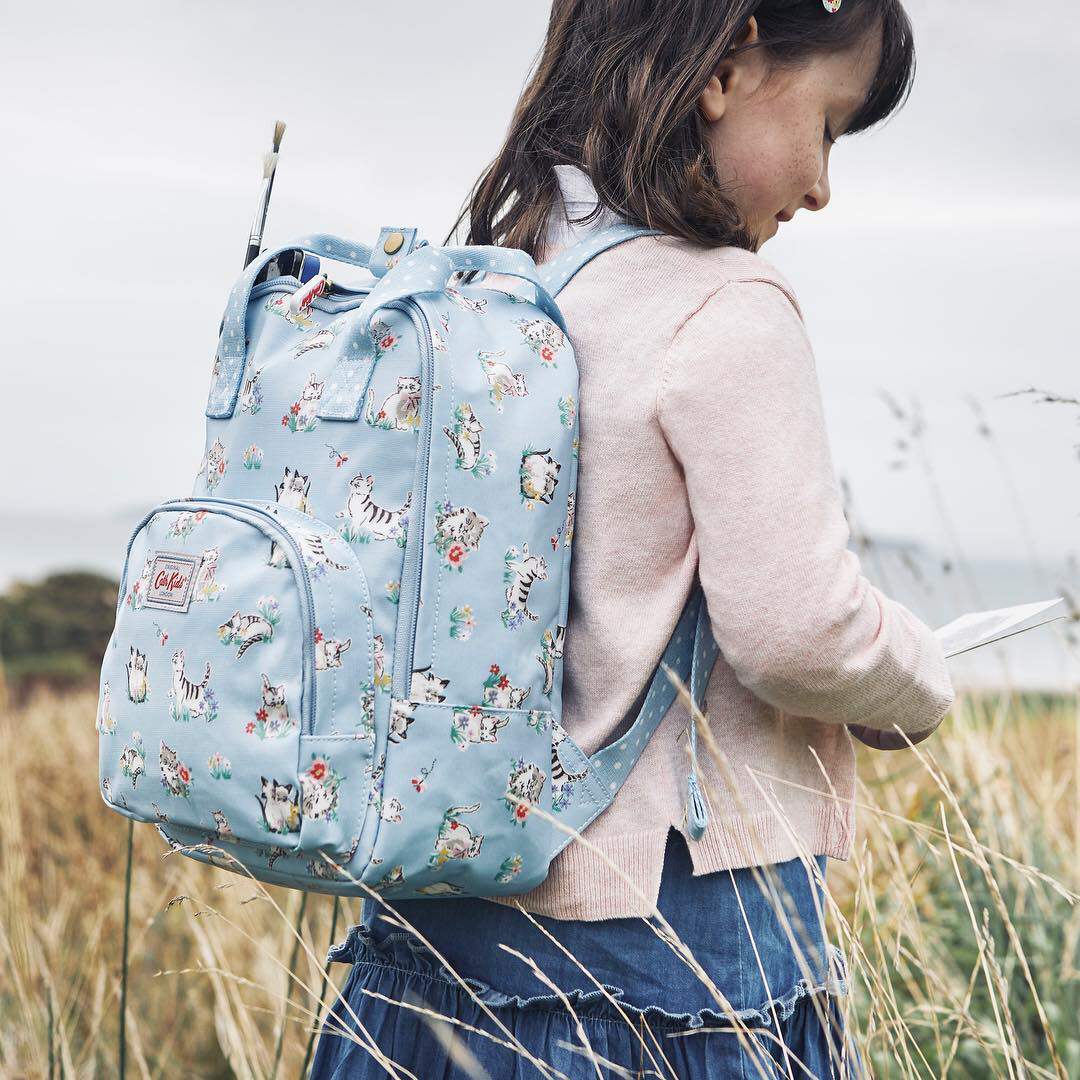【国内现货】Cath Kidston 儿童猫咪双肩背包小书包幼儿园书包