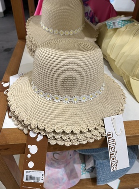 【国内现货】Milkshake 女童女孩夏季可爱小碎花太阳帽草帽遮阳帽