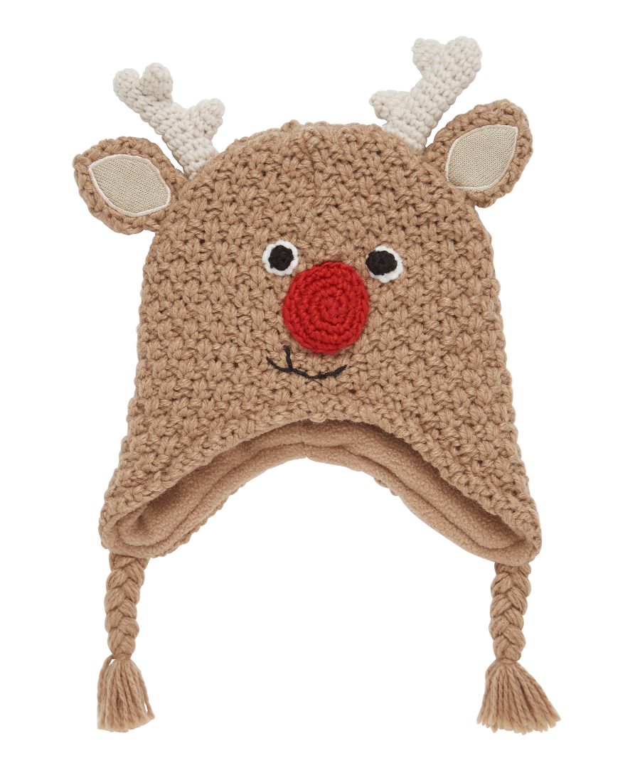 【国内现货】Mothercare 男童女孩可爱圣诞小鹿护耳帽