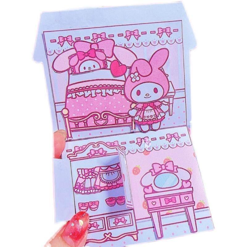 DIY HANDMADE MATERIAL PACK MELODY MATERIAL MATERIAL PACK 1 SET OF UNFINISHED PARENT-CHILD QUIET BOOK GAME BOOK MATERIALS