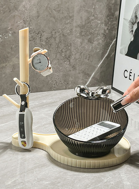 现代简约入户玄关收纳置物托盘