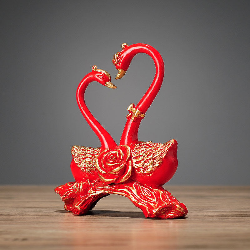 天鹅摆件客厅房间桌面卧室装饰品玄关工艺品闺蜜结婚礼物酒柜创意,家居饰品,装饰摆件,淘宝优惠券,粉丝福利购,淘宝优惠卷
