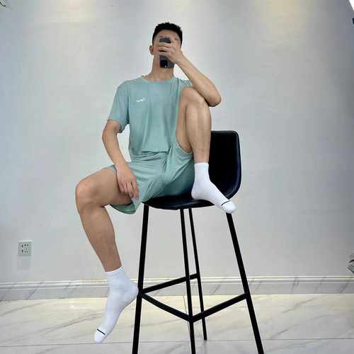 短裤工装薄款男士宽松连帽卫衣