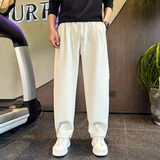 灰首K91单p68-绒p78控98抖音直播新款男士运动休闲裤社会小伙，男装休闲裤，星座309B(原A339-1)