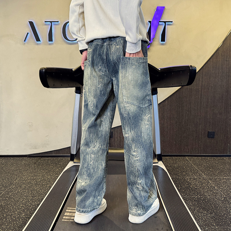 蓝首K150-P78-控108抖音直播主风新款男士运动休闲裤社会小伙,男装休闲裤,星座309B(原A339-1)