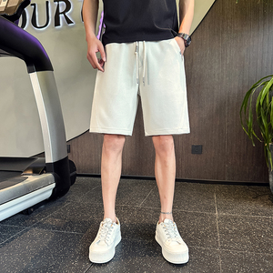 黑首DK68-P48-控78抖音主风夏季新款百搭男短裤五分裤社会小伙图片