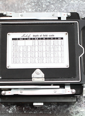 林哈夫特艺4 linhof technica 双轨4x5大画幅相机