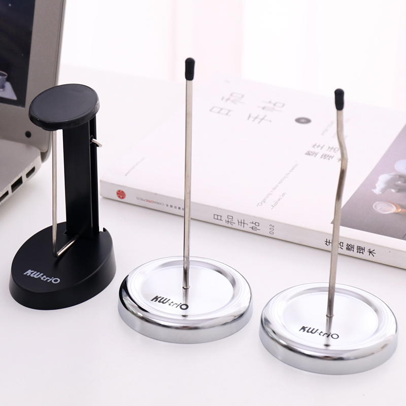 酒吧餐厅吧台菜单直单插钉座 传票叉 票据插  插针单据叉针传票夹