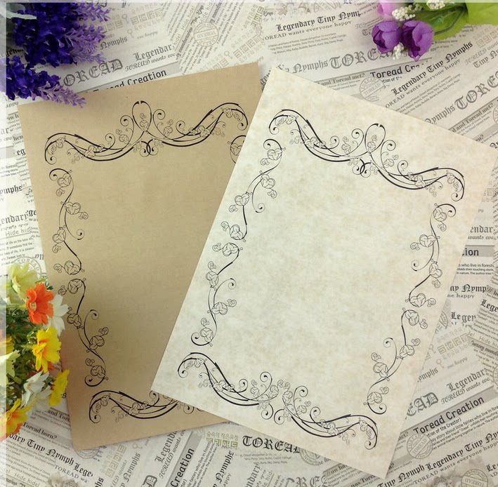 엽서 전체 A3 시드니 시드니 종이 시드니 포장지가 포함된 200G 양가죽 클래식 복고풍 인증서