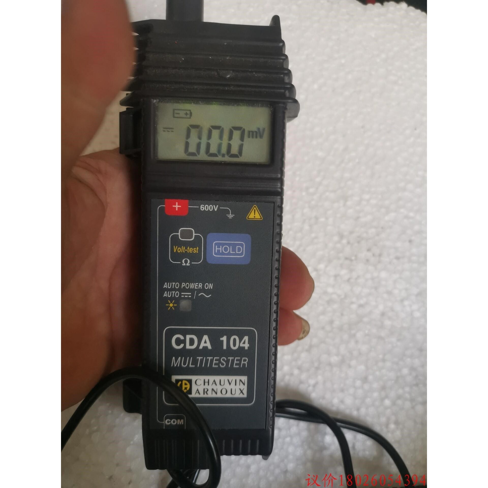 法国chauvin arnoux cda104  实物如图,询价