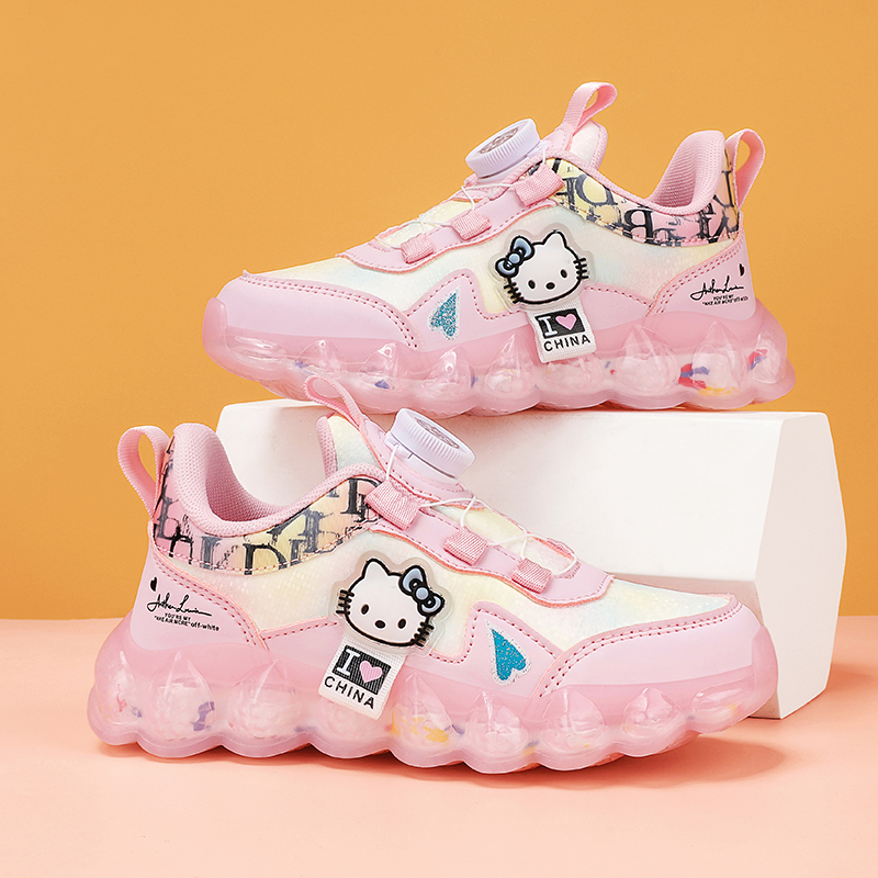 ABC女童鞋2023新款秋季儿童皮面