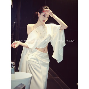 气质高级氛围感长袖 2026早春新款 女神两件套26001 冷凛霜