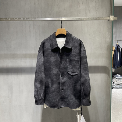 双面羊绒大衣冬季男士加厚保暖