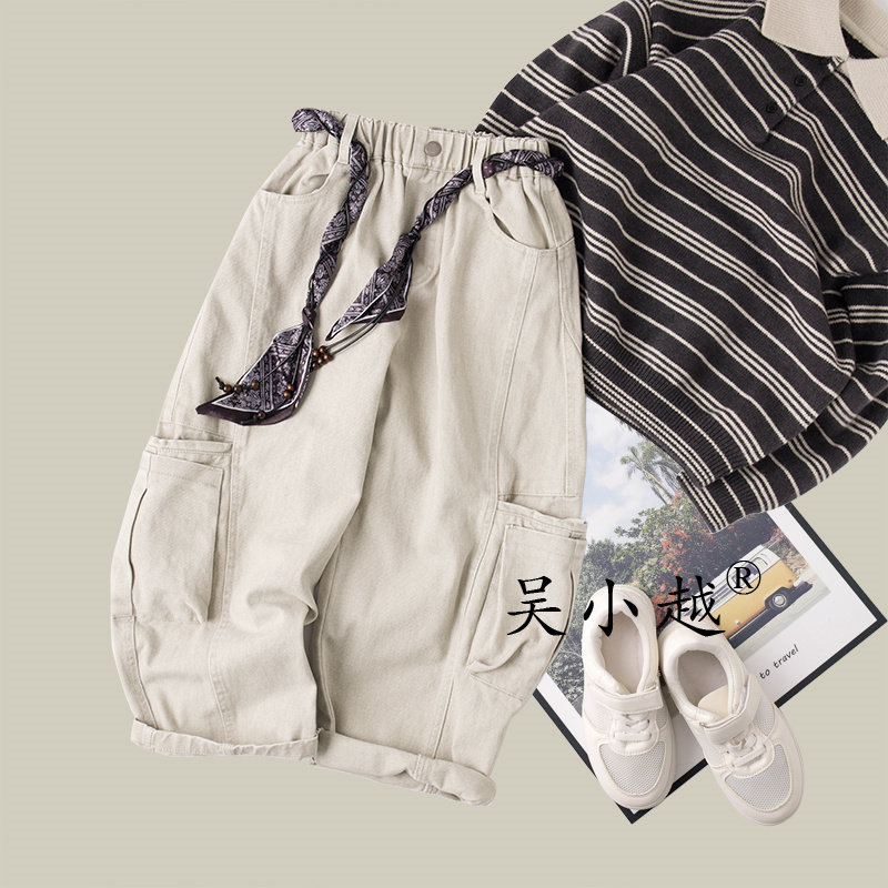 吴小越w1568男童牛仔裤秋款工装韩版痞帅男孩秋季新款韩版长裤,童装/婴儿装/亲子装,儿童牛仔裤,淘宝优惠券,粉丝福利购,淘宝优惠卷