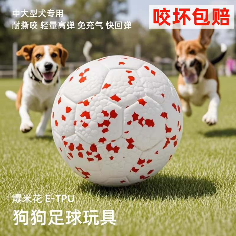 咬不坏狗狗足球玩具球耐咬大号图片