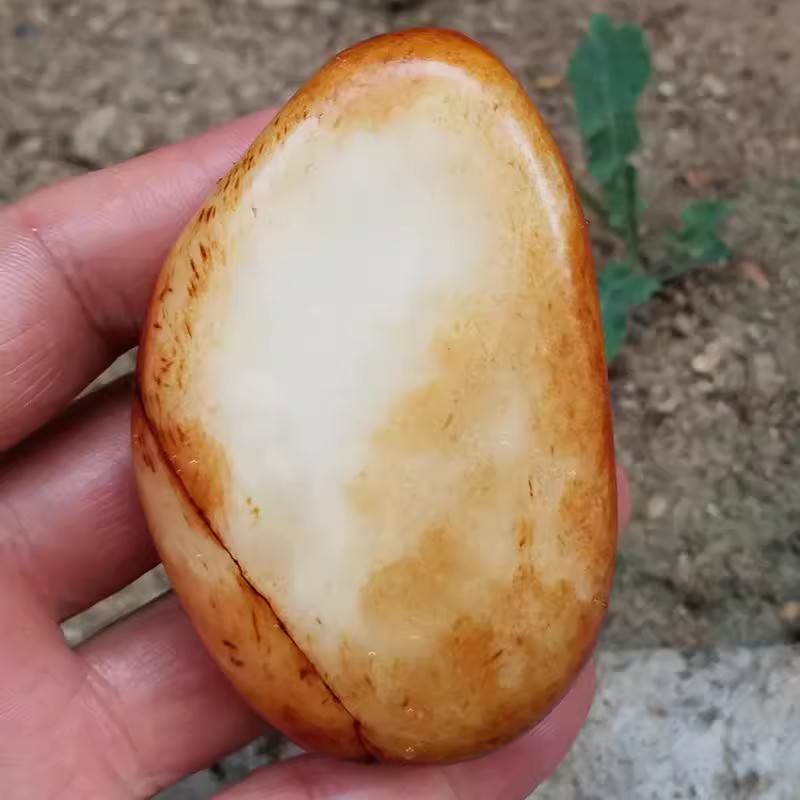 和田玉原石籽玉料玉石吊坠手把件
