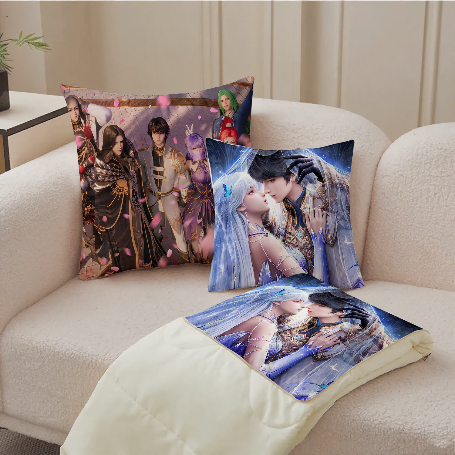 神印王座抱枕超软两用多功能空调被办公抱枕被子二合一被子学生,居家布艺,抱枕被,淘宝优惠券,粉丝福利购,淘宝优惠卷