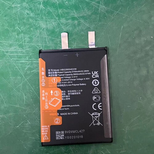 适用于荣耀X60手机电芯HB4766A2EFW升级改装大容量