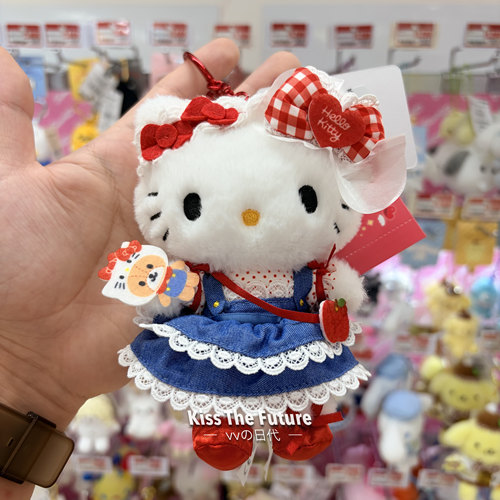 日本三丽鸥人物角色大赏hellokitty时尚穿搭outfit包包小挂件