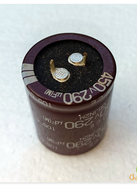 日本化工黑金刚NIPPON电解电容器450V 290UF 30X35 105度 保真